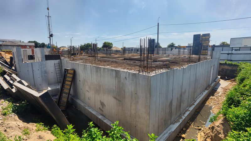 Commercial Slab Construction in Katy, TX
