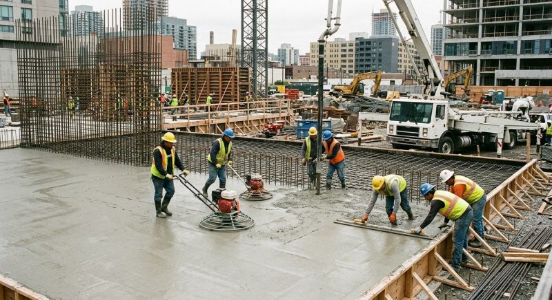 Commercial Slab Installation in Spartanburg, SC
