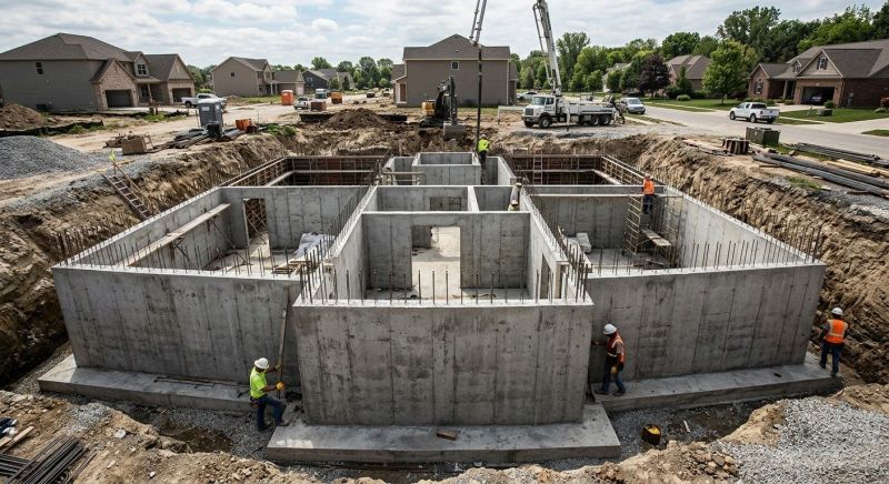 House Foundation Installation in Fredericksburg, VA
